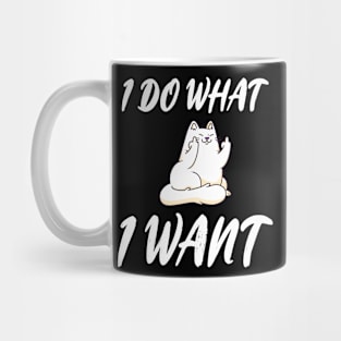 i do what i want Mug